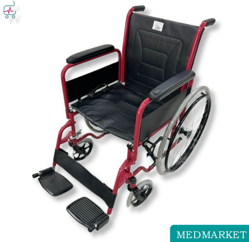 Инвалидная коляска (красная)