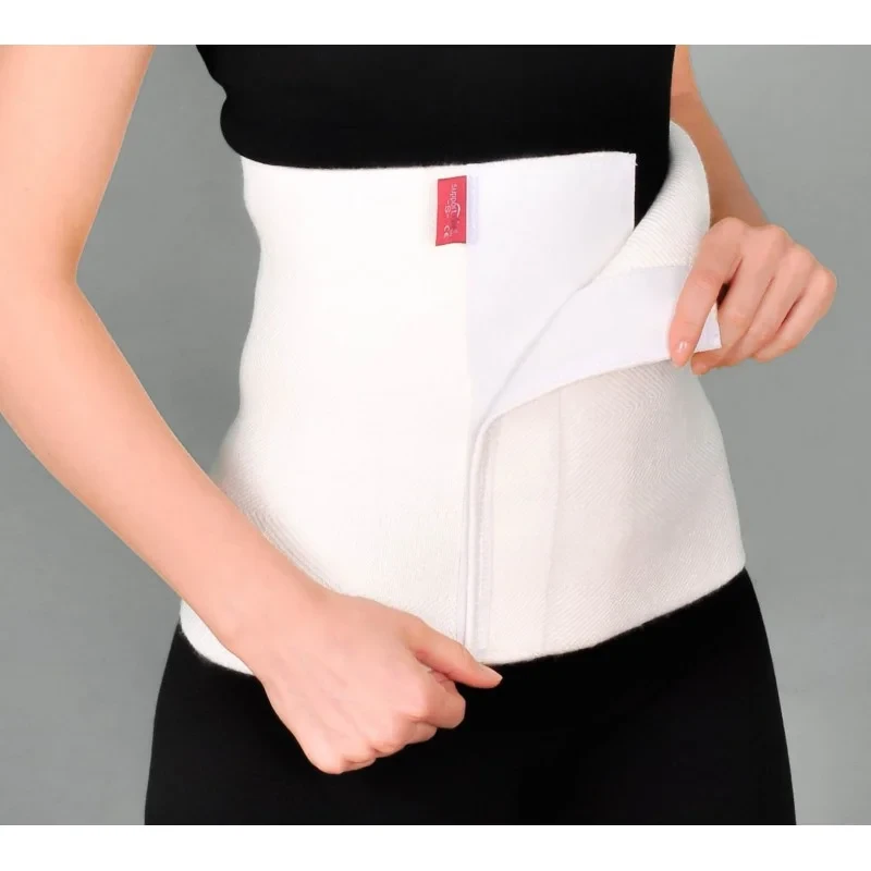 SL 11 C Пояс согревающий радикулитный из овечьей шерсти (липучка «велькро»)